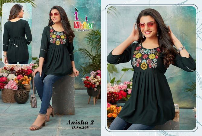 Maira Anisha Vol 2 Western Wear Wholesale Ladies Top